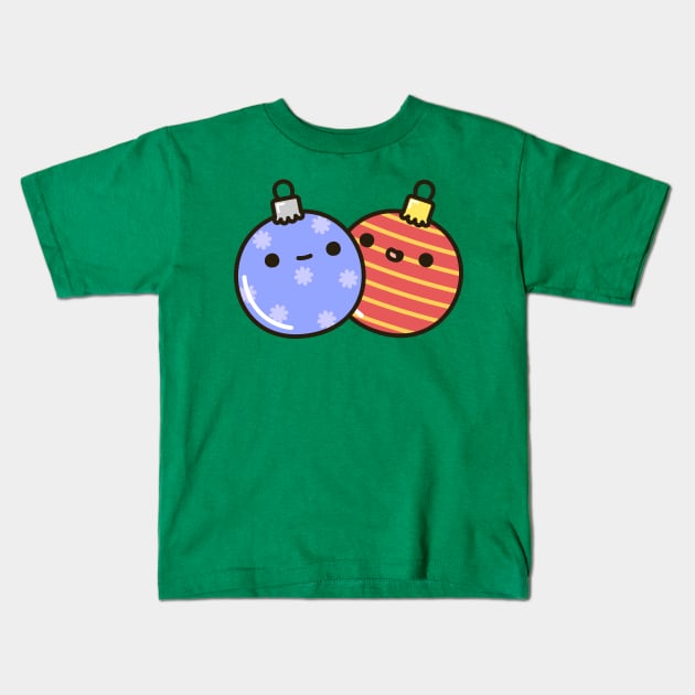 Cute baubles Kids T-Shirt by peppermintpopuk